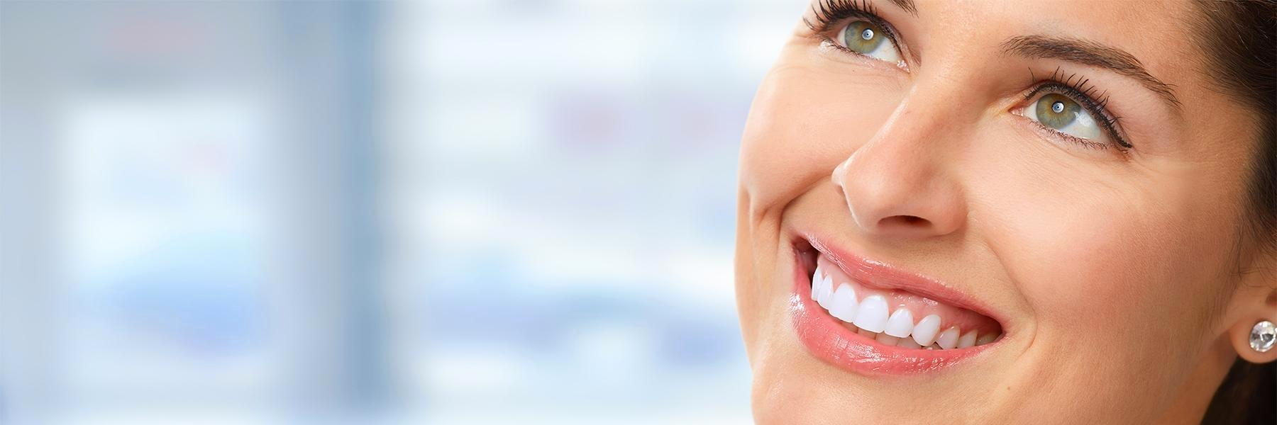 woman at the dentist in west chester oh 